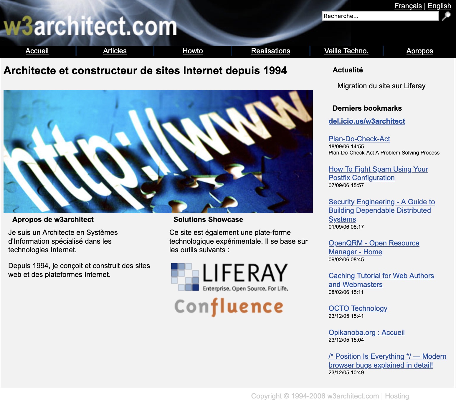 w3architect en 2006